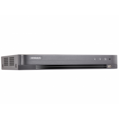 HiWatch DS-H304QAF 4-канальный гибридный HD-TVI регистратор c технологией AcuSense и AoC