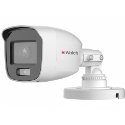 Камера видеонаблюдения аналоговая  HiWatch DS-T500L(2.8mm), 2.8 мм, белый