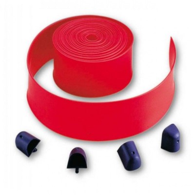 Пластиковые накладки (12 м) на стрелу, красного цвета