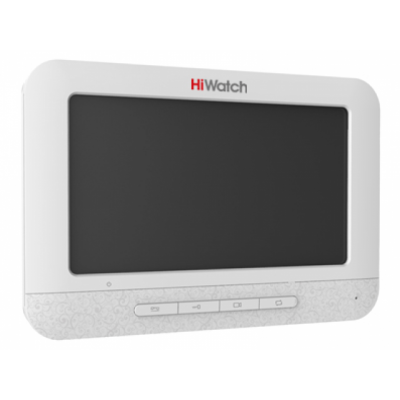 Видеодомофон HIWATCH DS-D100MF, белый